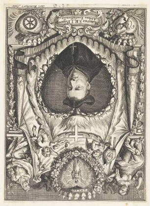 Bildnis des Maurus, Abbas Einsidlensis