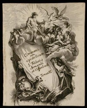 Commercium epistolicum J. Friderici Armandi ab Uffenbach. Tom. II., Frankfurt am Main, 1768