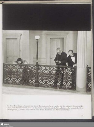 Das Hotel Beau Rivage in Lausanne war bei der Reparationskonferenz 1932 der Sitz der englischen Delegation