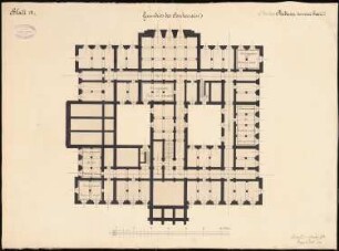 Ständehaus, Düsseldorf: Grundriss Souterrain