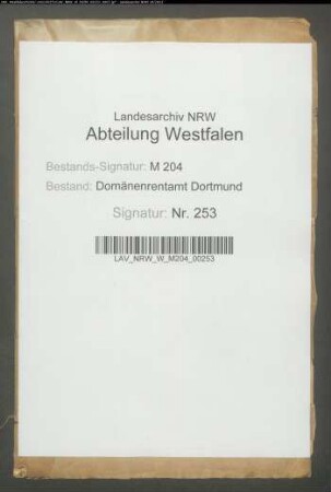 Ablösung zweier Geldrenten durch den Landwirt Schulte-Tigges in Kump für seine Besitzungen in Kump und Kirchderne