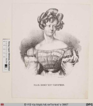 Bildnis Emilie Wilhelmine Caroline Hoguet, geb. Vestris