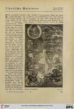 13.1921: Tibetische Malereien