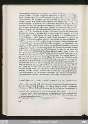 Sozial-ökonomische Strukturen der tekinischen Aulgemeinde
