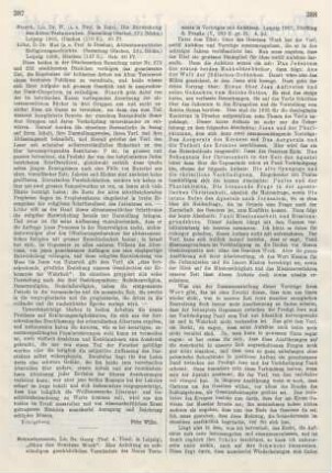 387-389 [Rezension] Schnedermann, Georg Hermann, "Ohne des Gesetzes Werk"
