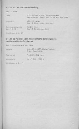 Psychologisch-Psychiatrische Beratungsstelle