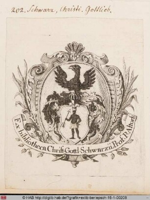 Wappen des Christian Gottlieb Schwarz