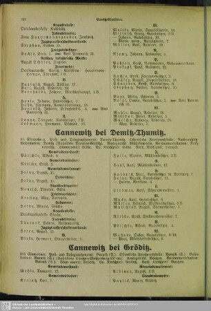 Cannewitz bei Demitz-Thumitz