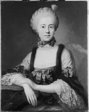 Bildnis der Sidonie Albertine Gräfin von Einsiedel, geb. Gräfin von Schönburg-Lichtenstein (erste Gemahlin des Grafen Einsiedel)