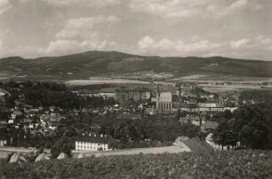 Krumau (Böhmerwald). Gesamtansicht der Stadt