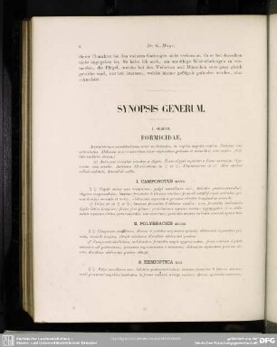 Synopsis generum