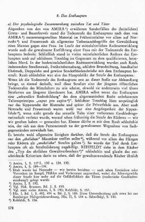 a) Der psychologische Zusammenhang zwischen Tat und Täter