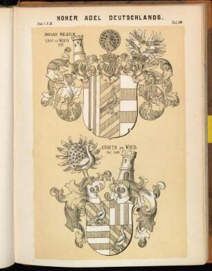 Taf. 380. Johann Wilhelm Graf zu Wied 1591. - Grafen zu Wied. XVII. Saec.