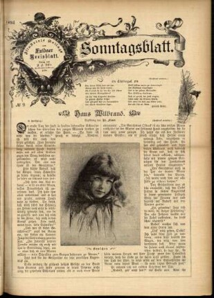 Ausgabe vom Sonntag, den 04. März 1894.