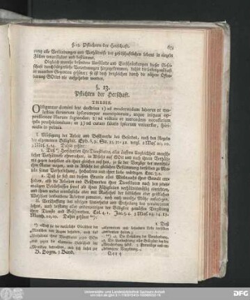 §. 13. Pflichten der Herschaft.