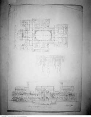 Stegreifprobe - Grundriss und Aufriss