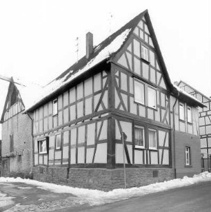 Fachwerkwohnhaus; Nidda, Hinterstraße 5