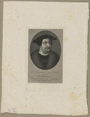 Bildnis des Joachim von Watt
