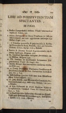 177-213, Libri ad Iurisprudentiam Spectantes - Libri ad Geographiam Chronologiam et Historiam Pertinentes