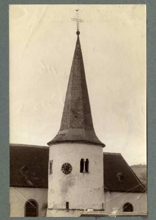 Katholische. Kirche, Turm