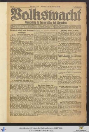 Nr. 1-26 (Januar 1918)