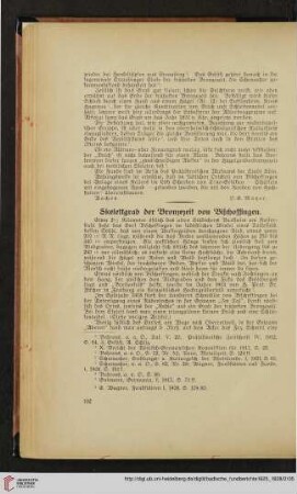 1: Skelettgrab der Bronzezeit von Bischoffingen