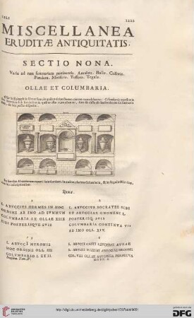 Sectio nona
