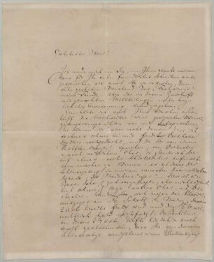 Richard Wagner (1813-1883) Autographen: Brief von Richard Wagner an Anton Bruckner - BSB Autogr.Cim. Wagner, Richard.34