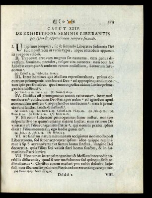 Caput XXIV. De Exhibitione Seminis Liberantis per typos ...