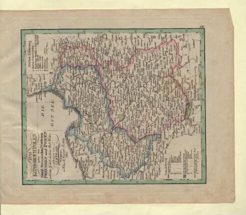Das Königreich Polen nebst den Königl. Preussischen Provinzen Preussen und Posen nebst dem Gebiete der freien Stadt Krakau
