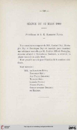 Séance du 12 mars 1880