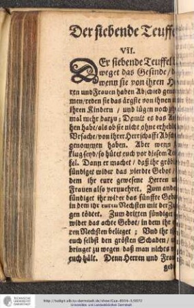 Der siebente Teuffel