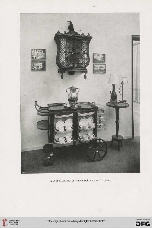 Ernst Lichtblaus Werkstätte, Wien