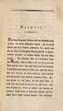 Rede am achtzehnten Oktober 1816