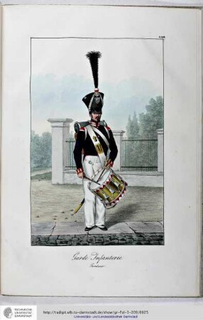 Garde Infanterie. Tambour