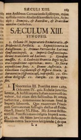 163-180, Saeculum XIII.