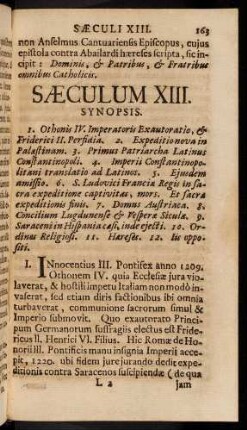 163-180, Saeculum XIII.