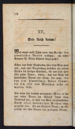 178-193, XV. Dein Reich komme!