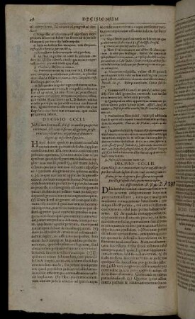 Decicio CCCLI. - Decisio CCCCXXIV.