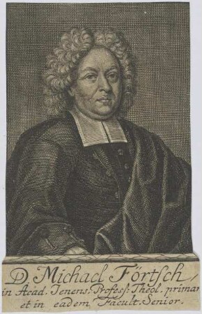 Bildnis des Michael Förtsch