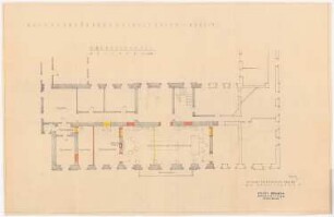Reichsministerium für Ernährung und Landwirtschaft, Berlin-Mitte Umbau und Erweiterung: Umbau: Grundriss OG 1:100