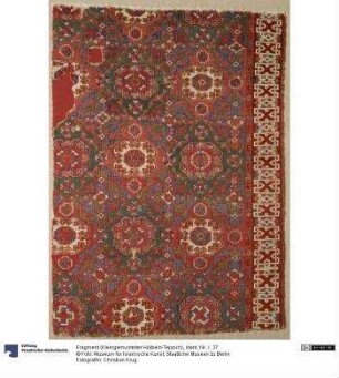 Fragment (Kleingemusterter Holbein-Teppich)