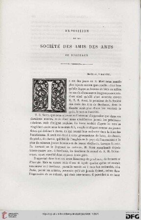 20: Exposition de la Société des Amis des Arts de Bordeaux