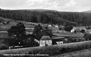 Geising-Gottgetreu. Ortsansicht, Ansichtskarte