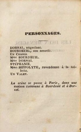 Les deux ménages : [comédie en trois actes]