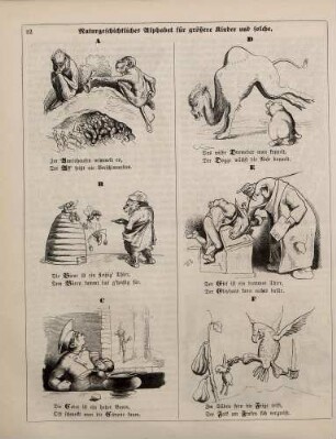 "Naturgeschichtliches Alphabet für größere Kinder und solche, die es werden wollen"