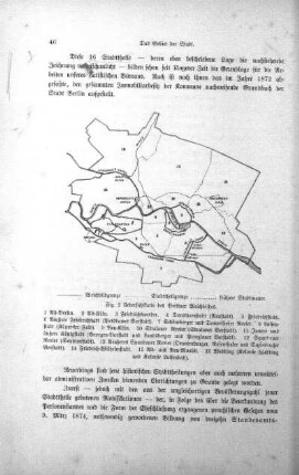 Karte: Das Gebiet der Stadt