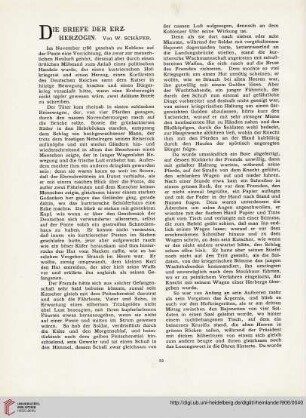 11: Die Briefe der Erzherzogin