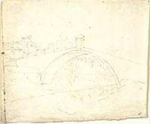 Neureuther, Gottfried von; Italien; Bogenbrücke - Ansicht