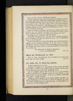 Abreise des Reichskanzlers von Wien.